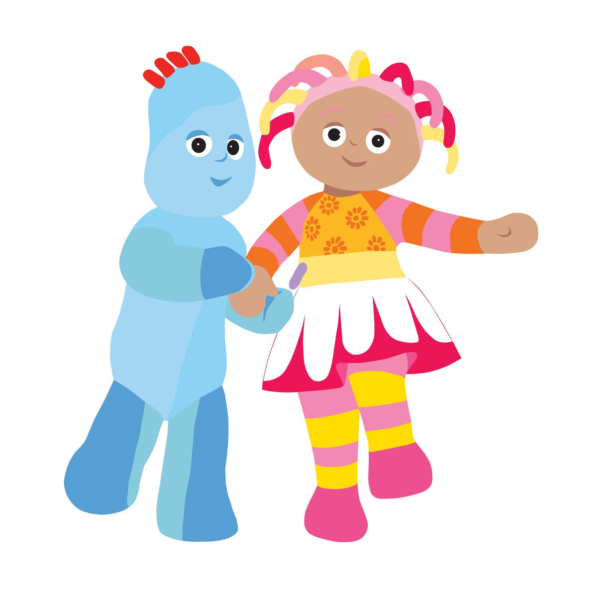 Igglepiggle and Upsy Daisy Wall Sticker