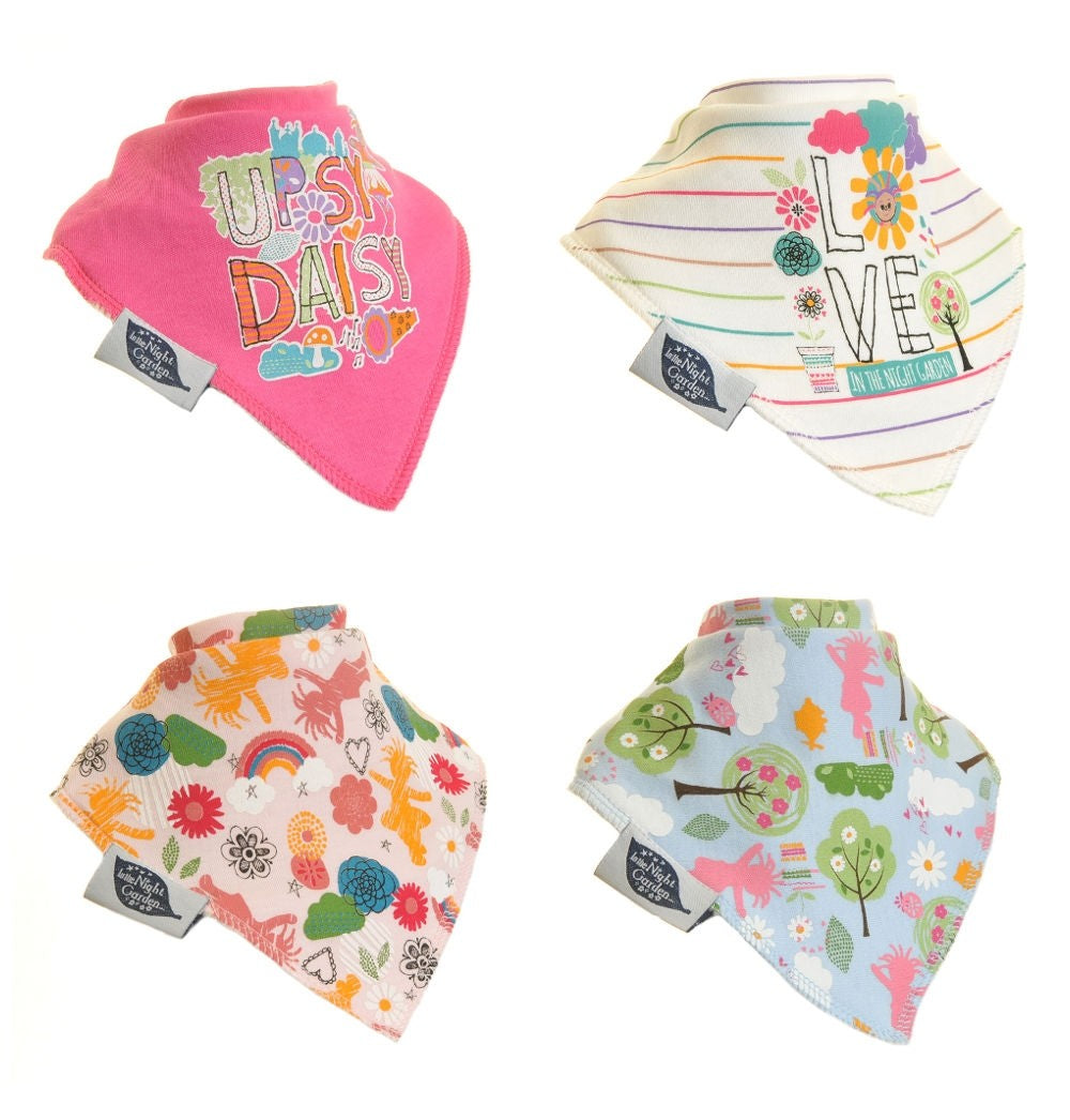 Multi-Colour Bandana Dribble Bibs